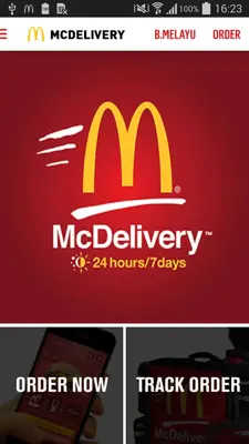 McDelivery Malaysia android App screenshot 4